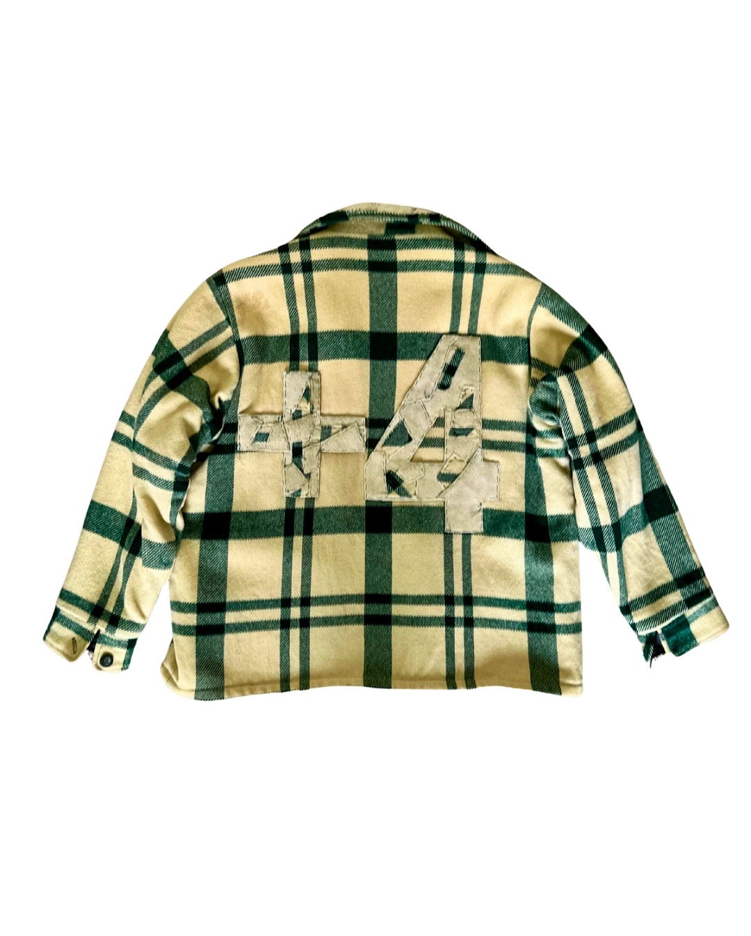 Vintage Woolrich Green Plaid Jacket — Custom One-of-One