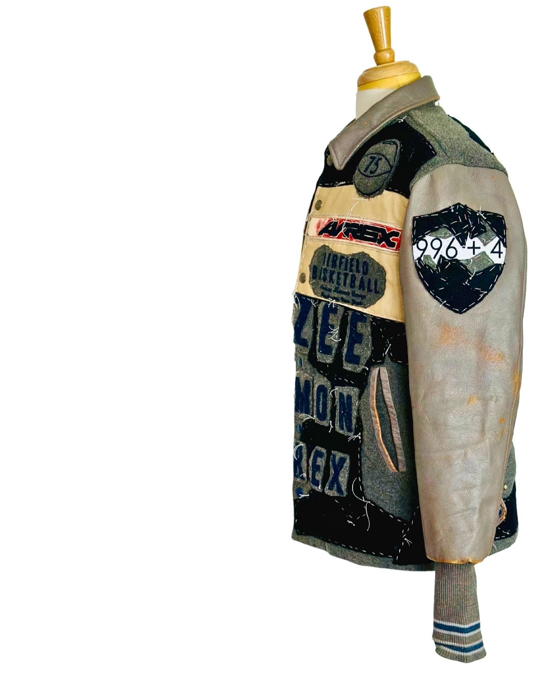 Avirex Patchwork Varsity Jacket – One-of-One