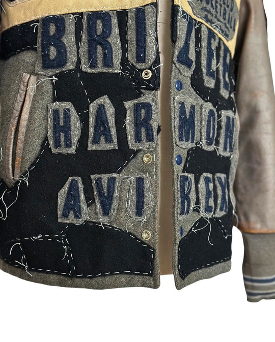 Avirex Patchwork Varsity Jacket – One-of-One