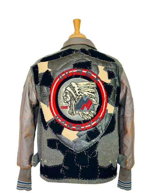 Avirex Patchwork Varsity Jacket – One-of-One