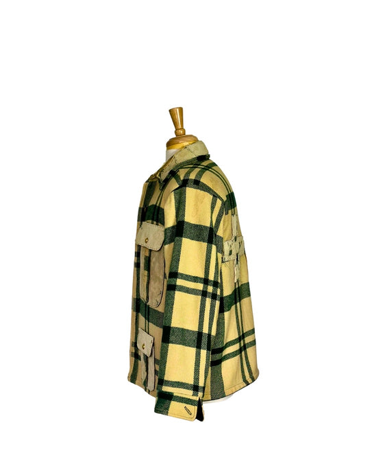 Vintage Woolrich Green Plaid Jacket — Custom One-of-One