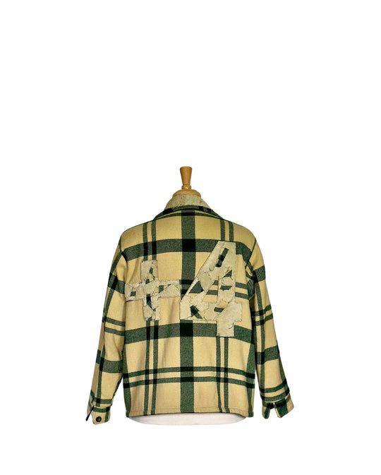 Vintage Woolrich Green Plaid Jacket — Custom One-of-One